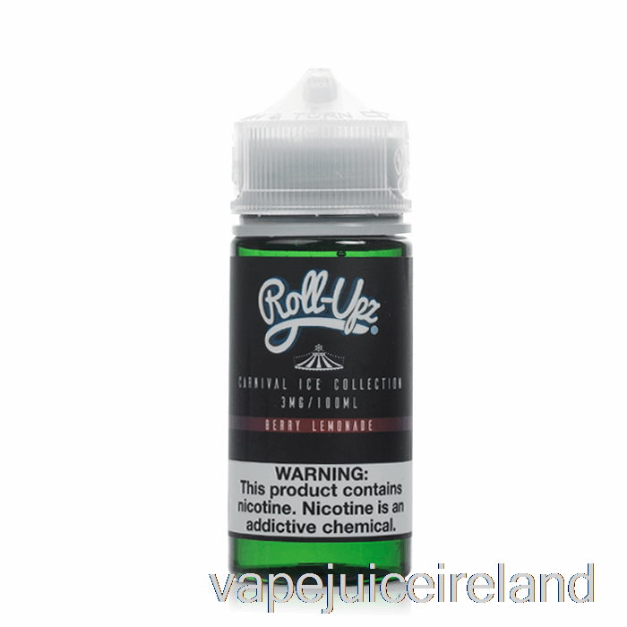 Vape Flavours ICE Berry Lemonade - Carnival - Juice Roll Upz - 100mL 6mg